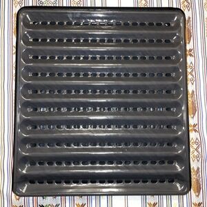 Vintage Magic Chef Porcelain Enameled‎ Broiler Pan Stove Oven 2 Piece